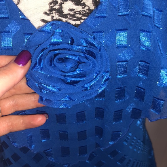 Excellent condition tiered vintage Patra dress - Picture 6 of 10